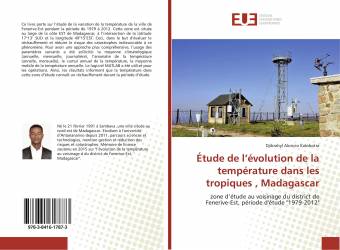 Étude de l’évolution de la température dans les tropiques , Madagascar