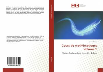 Cours de mathématiques Volume 1