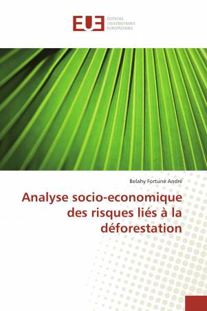 Analyse socio-economique des risques liés à la déforestation
