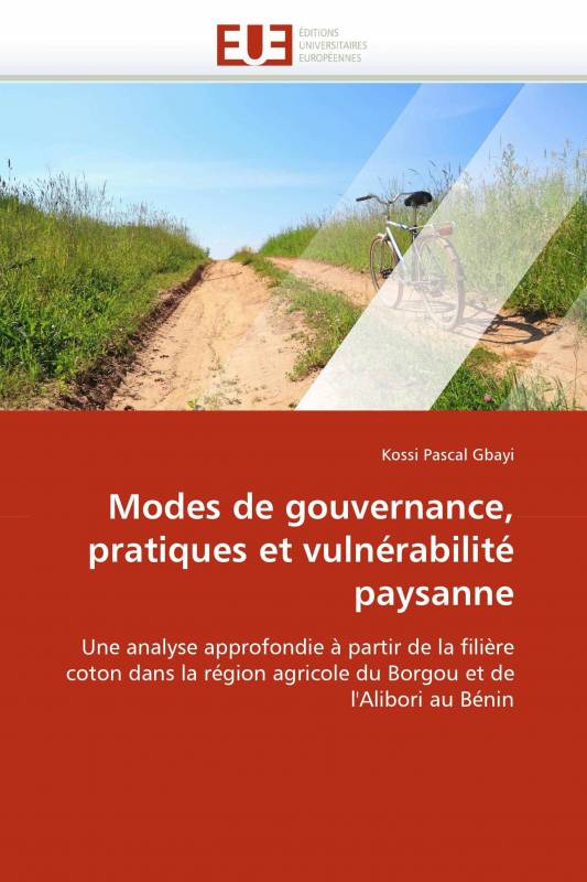 Modes de gouvernance, pratiques et vulnérabilité paysanne