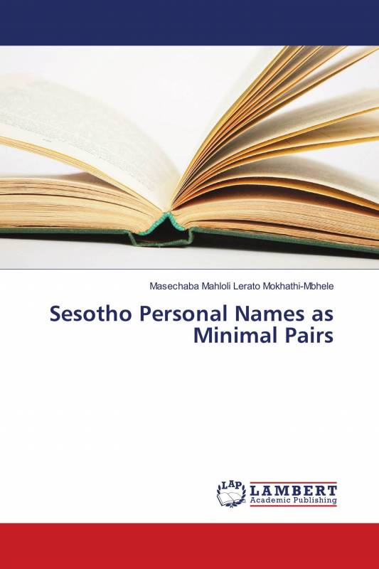 Sesotho Personal Names as Minimal Pairs
