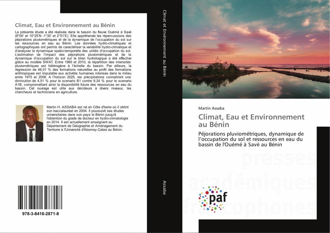Climat, Eau et Environnement au Bénin
