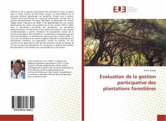 Evaluation de la gestion participative des plantations forestières