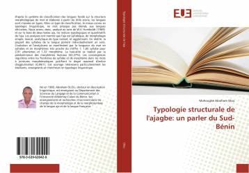 Typologie structurale de l'ajagbe: un parler du Sud-Bénin