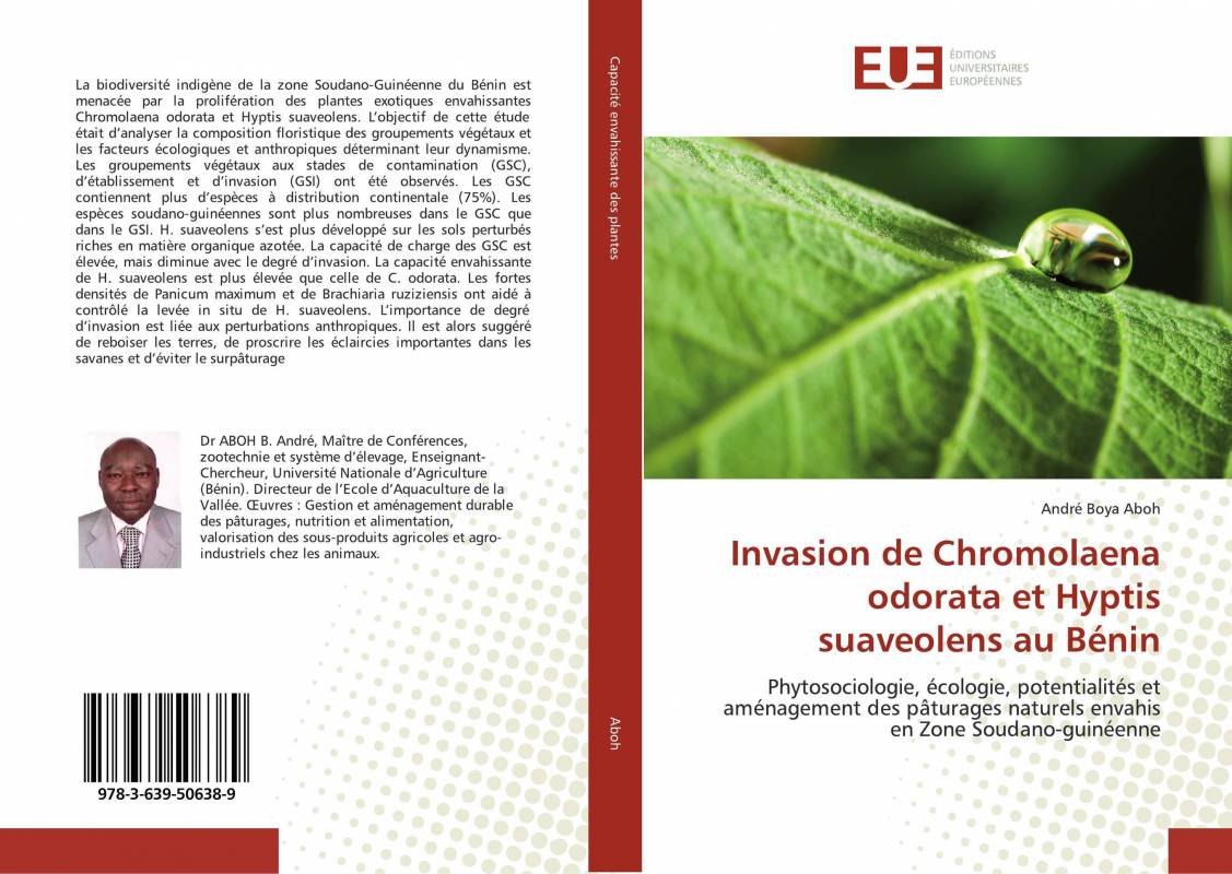 Invasion de Chromolaena odorata et Hyptis suaveolens au Bénin