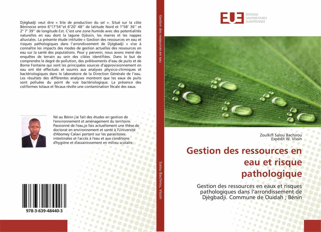 Gestion des ressources en eau et risque pathologique