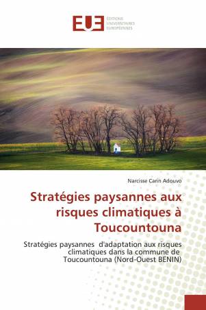 Stratégies paysannes aux risques climatiques à Toucountouna
