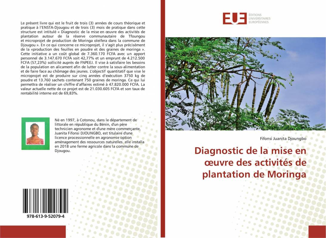 Diagnostic de la mise en œuvre des activités de plantation de Moringa