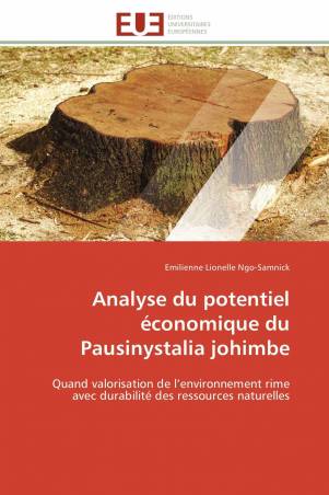 Analyse du potentiel économique du Pausinystalia johimbe