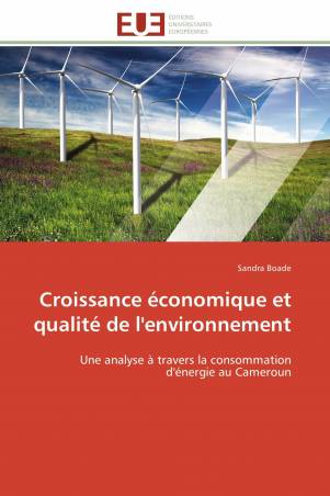 Croissance économique et qualité de l'environnement