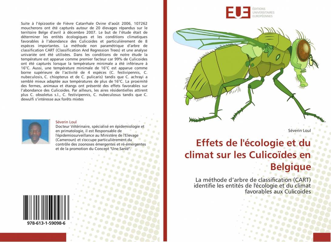 Effets de l'écologie et du climat sur les Culicoïdes en Belgique