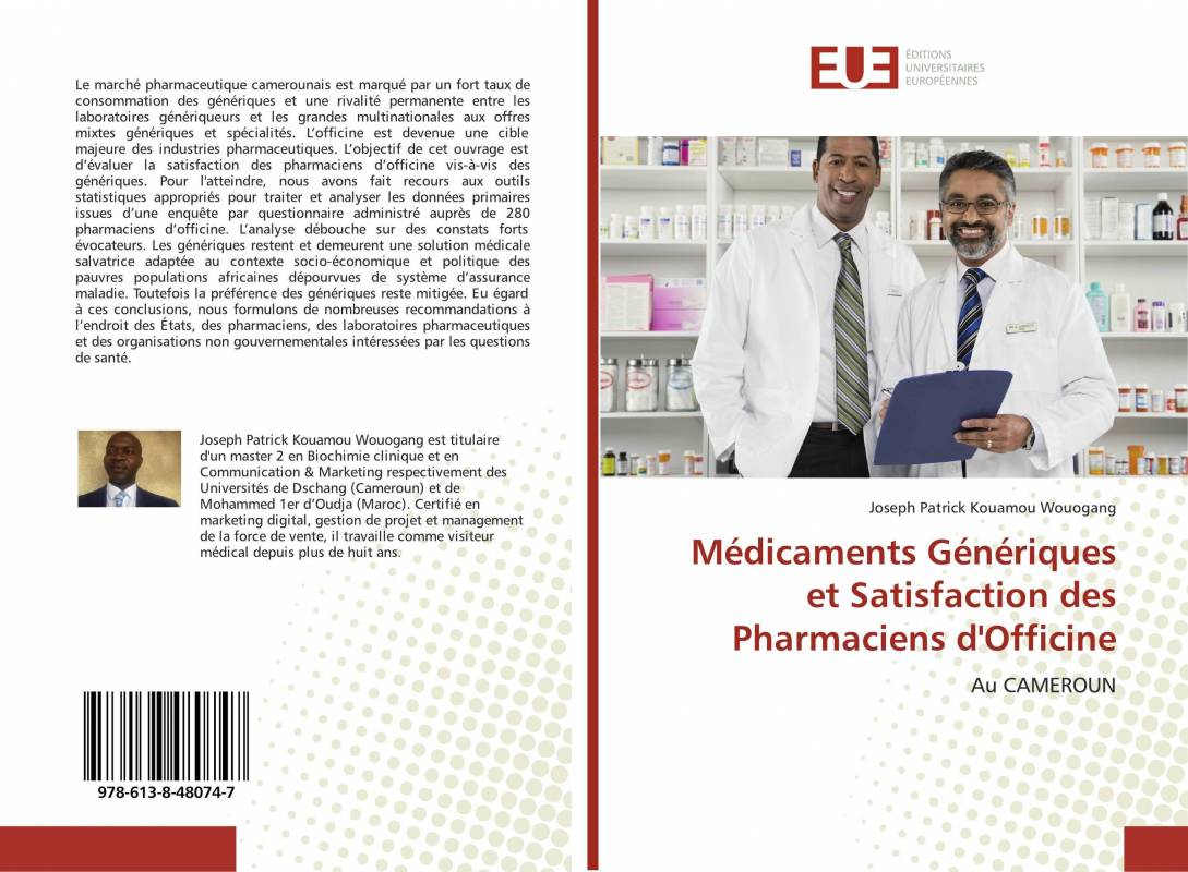 Médicaments Génériques et Satisfaction des Pharmaciens d'Officine