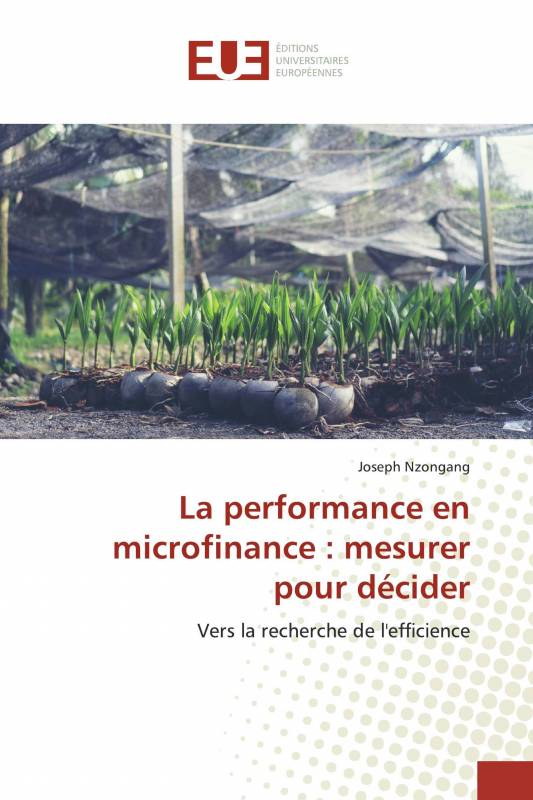 La performance en microfinance : mesurer pour décider