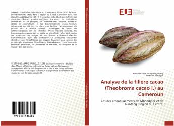 Analyse de la filière cacao (Theobroma cacao l.) au Cameroun