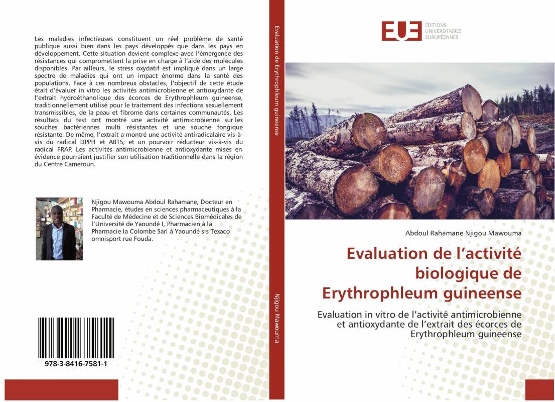 Evaluation de l’activité biologique de Erythrophleum guineense