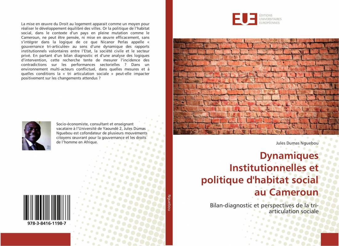 Dynamiques Institutionnelles et politique d'habitat social au Cameroun
