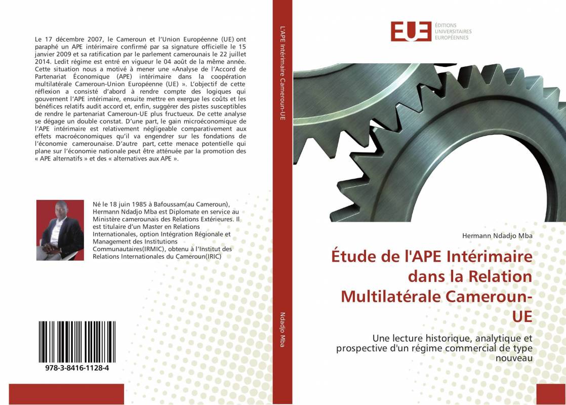 Étude de l'APE Intérimaire dans la Relation Multilatérale Cameroun-UE