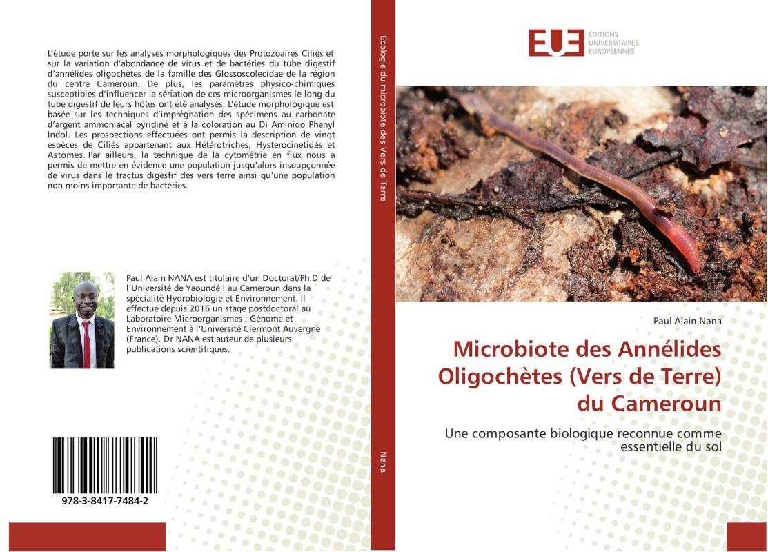 Microbiote des Annélides Oligochètes (Vers de Terre) du Cameroun