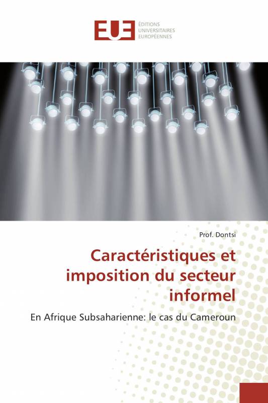 Caractéristiques et imposition du secteur informel