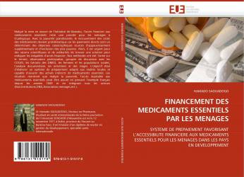 FINANCEMENT DES MEDICAMENTS ESSENTIELS PAR LES MENAGES