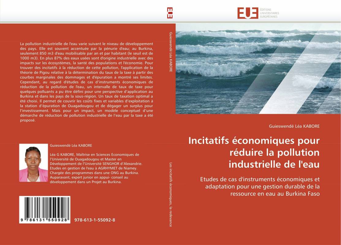 Incitatifs économiques pour réduire la pollution industrielle de l'eau