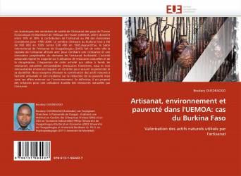 Artisanat, environnement et pauvreté dans l'UEMOA: cas du Burkina Faso