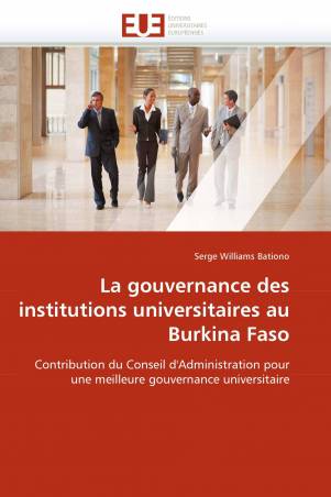 La gouvernance des institutions universitaires au Burkina Faso