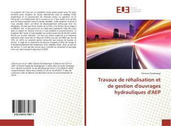 Travaux de réhalisation et de gestion d'ouvrages hydrauliques d'AEP