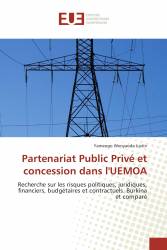 Partenariat Public Privé et concession dans l'UEMOA