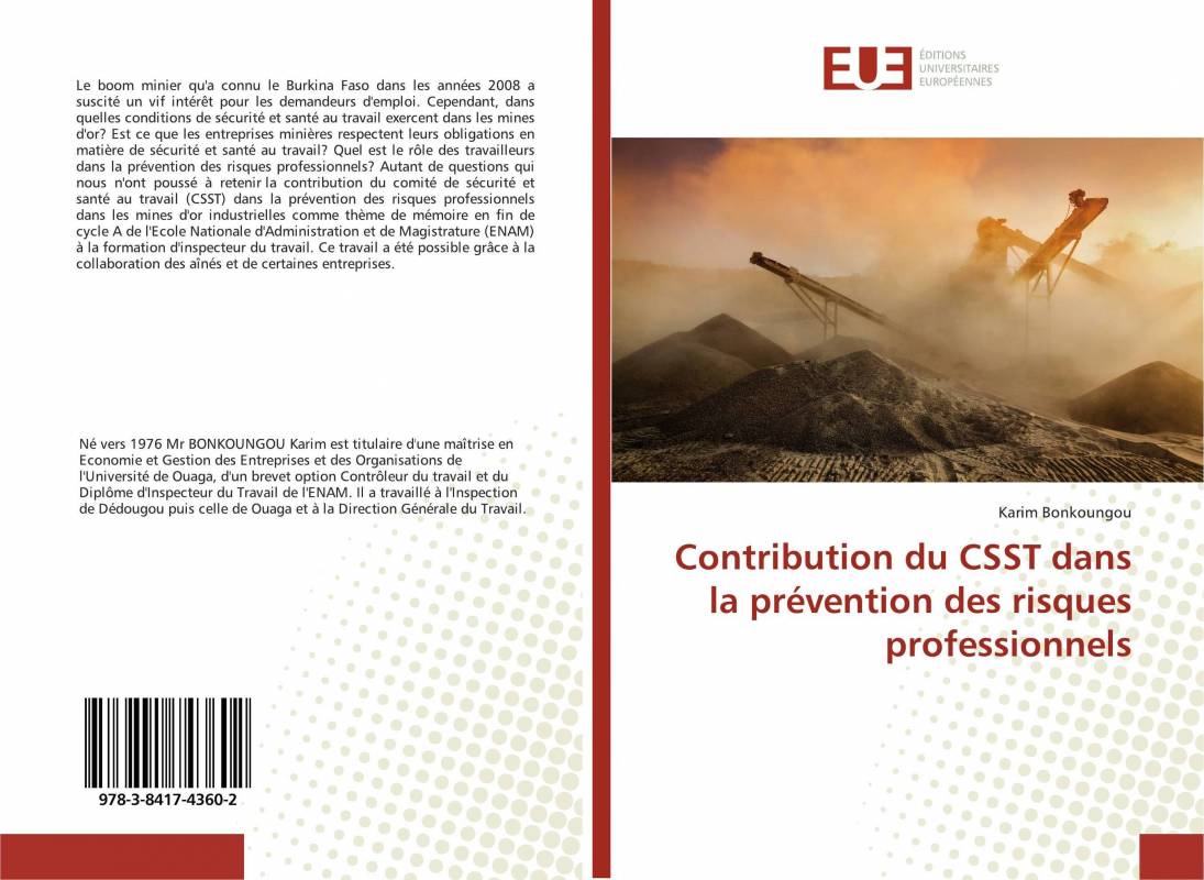 Contribution du CSST dans la prévention des risques professionnels