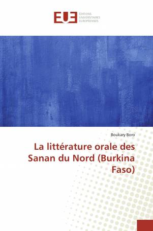 La littérature orale des Sanan du Nord (Burkina Faso)