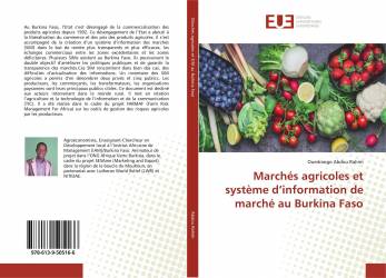 Marchés agricoles et système d’information de marché au Burkina Faso