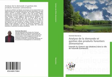 Analyse de la demande et gestion des produits forestiers alimentaires