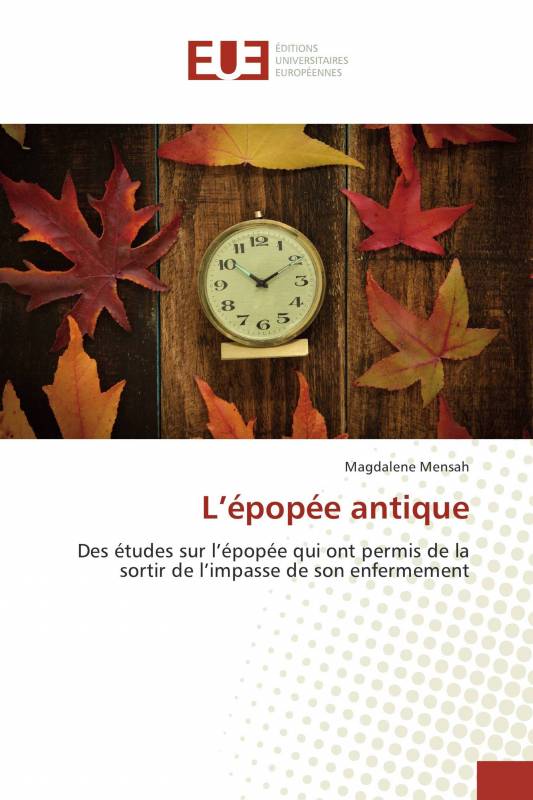 L’épopée antique