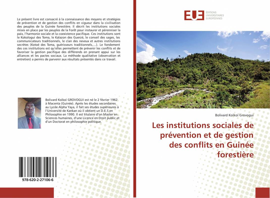 Les institutions sociales de prévention et de gestion des conflits en Guinée forestière