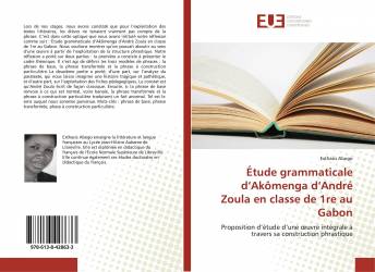 Étude grammaticale d’Akômenga d’André Zoula en classe de 1re au Gabon