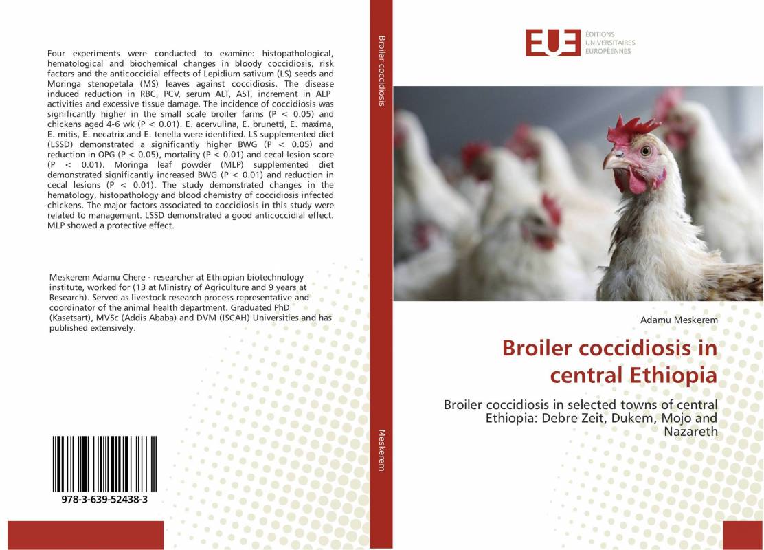 Broiler coccidiosis in central Ethiopia