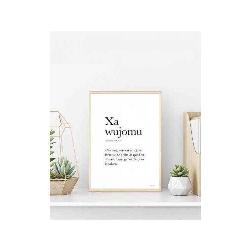 Affiche Bonjour en 24 langues africaines Affiche Bonjour en 24 langues africaines