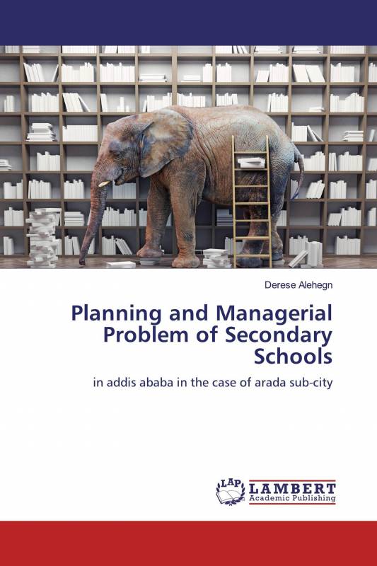 Planning and Managerial Problem of Secondary Schools