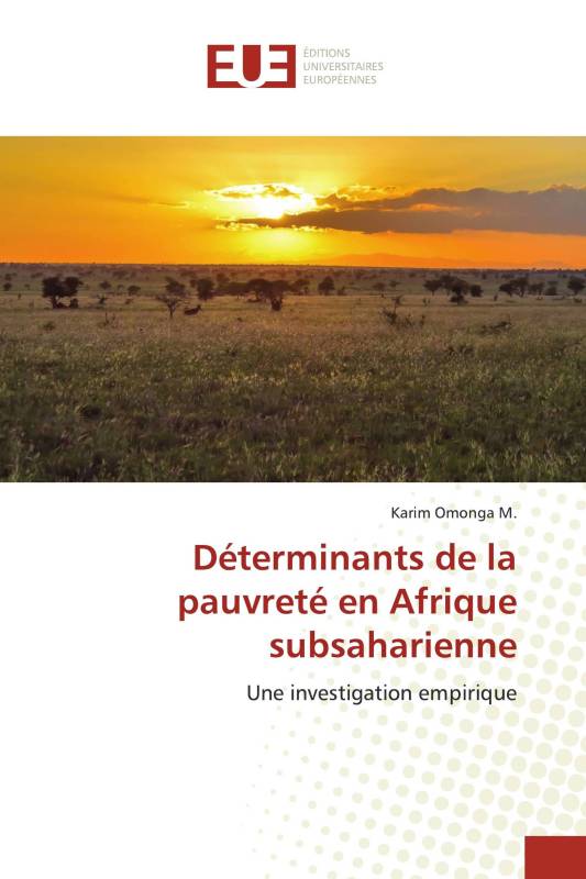 Déterminants de la pauvreté en Afrique subsaharienne