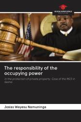 The responsibility of the occupying power