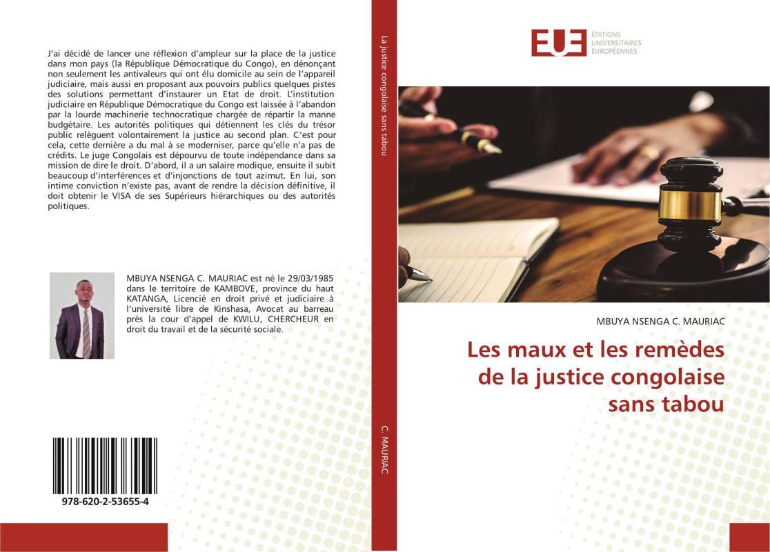 Les maux et les remèdes de la justice congolaise sans tabou