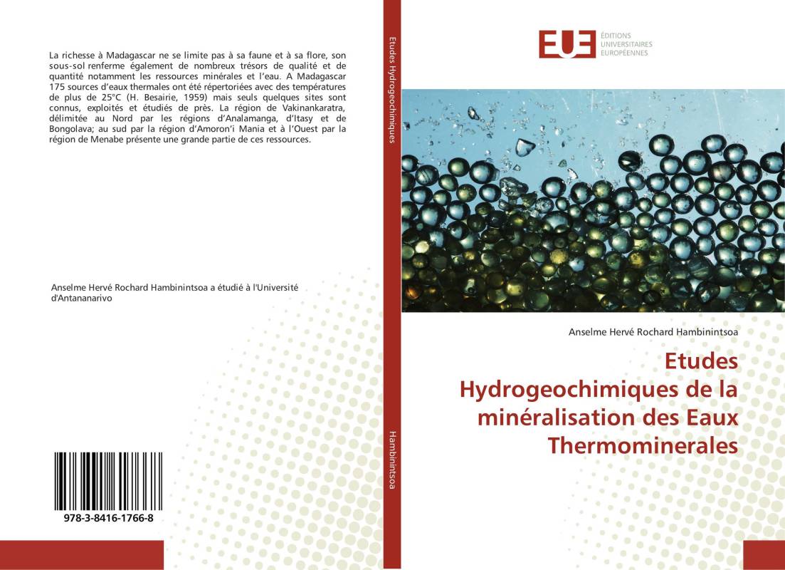 Etudes Hydrogeochimiques de la minéralisation des Eaux Thermominerales