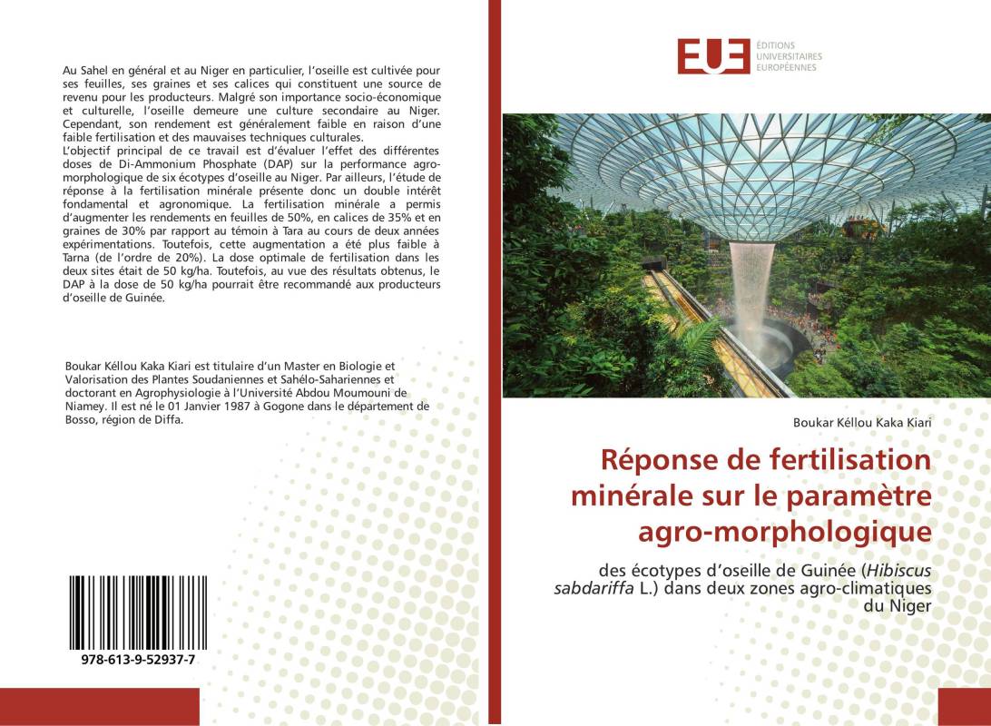 Réponse de fertilisation minérale sur le paramètre agro-morphologique