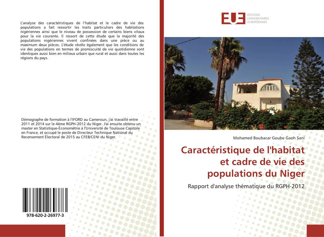 Caractéristique de l'habitat et cadre de vie des populations du Niger