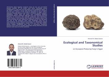 Ecological and Taxonomical Studies