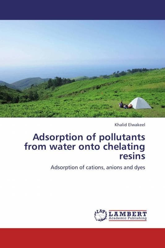 Adsorption of pollutants from water onto chelating resins