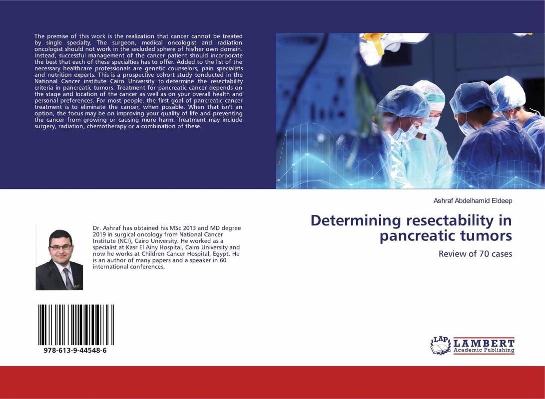 Determining resectability in pancreatic tumors