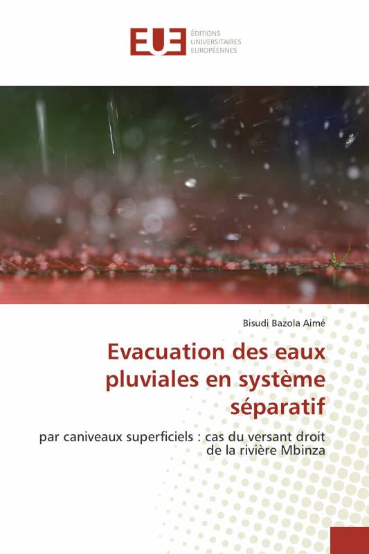 Evacuation des eaux pluviales en système séparatif