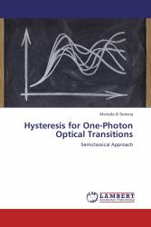Hysteresis for One-Photon Optical Transitions